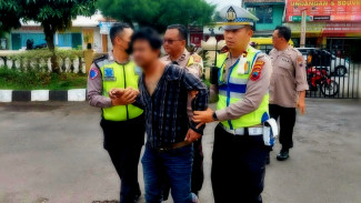Copet Dalam Angkutan, Pelaku  Nekat Lompat Saat  Sopir Tancap Gas Masuk Mapolsek Ambarawa