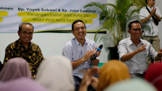 Paslon Pilwakot Semarang Yoyok Sukawi-Joko Santoso Ungkap Program Super Prioritas