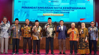UNNES dan BTN Kembangkan Bersama SDM di Era Digital, Mahasiswa Bisa Magang