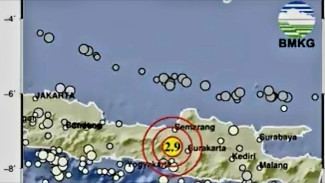 Gempa Guncang Kab. Semarang Pada Jumat Siang