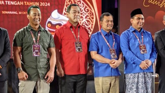 Survei Terbaru Indikator Politik, Luthfi-Yasin Unggul Tipis Atas Andika-Hendi, Selisih Berapa?