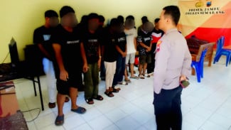 Terlibat Tawuran 14 Remaja Diamankan Polisi