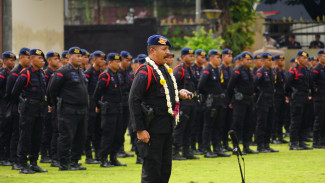 Polda Jateng Lepas Kepulangan 300 Personil BKO Korps Brimob Polri Pasca Tugas Pilkada