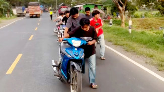 118 Pengendara Diamankan Satlantas Polres Semarang, Diduga terlibat Balap Liar