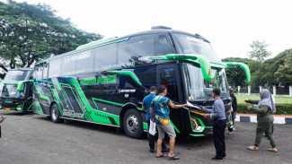 289 Bus Siap Antarkan Belasan Ribu Warga Jateng Mudik Gratis, Bakal Dilepas Ahmad Luthfi