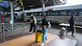Arus Mudik, Stasiun di Semarang Kedatangan 43 Ribu Pemudik Dalam 5 Hari