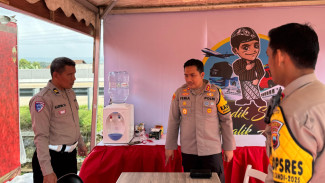 Jelang Lebaran, Polres Kendal Perkuat Pengamanan di Rest Area 391A