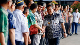 Hadiri Halal Bihalal ASN, Gubernur Ahmad Luthfi Larang Keras Jual Beli Jabatan