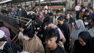 KAI Daop 4 Semarang Catat Kenaikan Jumlah Penumpang Selama Arus Mudik 2025 Dibanding Tahun Lalu