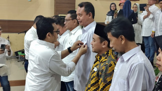 Nezar Patria Lantik Ketua Kagama Jateng Haeruddin, Ingatkan Pondasi Guyub Rukun Migunani