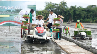 Jateng, Gubernur Ahmad Luthfi Petakan Lahan Produktif dan Tanam Padi 250 Ribu Hektare Bulan Ini