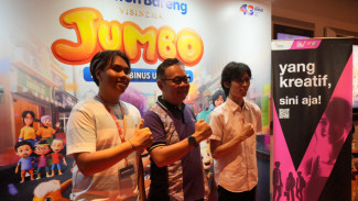 Kreativitas dan Teknologi Berpadu, BINUS @Semarang Apresiasi Film JUMBO Karya Anak Bangsa
