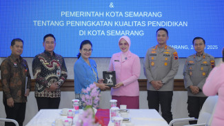 Perkuat Kualitas Pendidikan PAUD, Agustina Wali kota Semarang Jalin MoU dengan Yayasan Kemala Bhayangkari