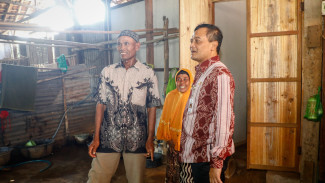 Gubernur Luthfi Tinjau Langsung Rumah Buruh Tani Penerima Bantuan RTLH di Kendal