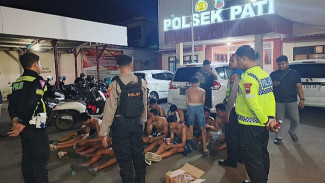 Polresta Pati Gagalkan Aksi Tawuran Gangster