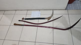 Polresta Pati Amankan Enam Remaja Pembawa Senjata Tajam yang Viral di Medsos