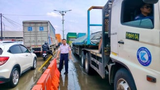 100 Ribu Warga Akan Istighosah Di Jalan Pantura Demak yang Tergenang Rob, Arus Lalu Lintas Pantura Demak Dialihkan