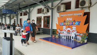 Asyiknya Liburan Sekolah Naik Kereta Api, Ada Diskon Tiket Besar-besaran