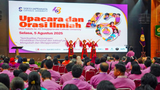 Dies Natalis ke-43, Soegijapranata Catholic University Membangun Pendidikan yang Menjawab Tantangan Zaman