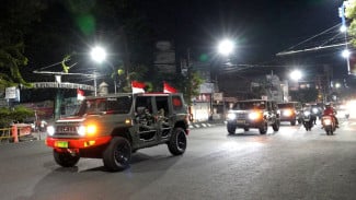 Pangdam IV/Diponegoro Pimpin Patroli di Kota Semarang Untuk Pastikan Situasi Aman