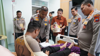 Sejumlah Polisi Opname di Rumah Sakit Akibat Kerusuhan Unjuk Rasa di Semarang, Ada yang Harus Dioperasi