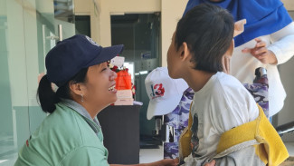 Airnav Semarang Ajak Anak-anak Cerebral Palsy Nikmati Wisata Edukasi Penerbangan