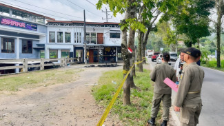 Satpol PP Segel Kafe Shaka Wonosobo Setelah Insiden Pembacokan Anggota TNI