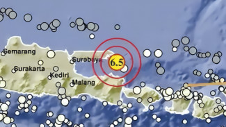 Gempa Magnitudo 6,5 Guncang Sumenep
