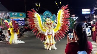 Palagan Night Carnival 2025, Parade Kostum Meriahkan Malam Ambarawa