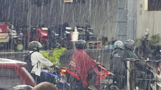 Peringatan Dini BMKG, Hujan Sedang hingga Lebat Merata di Jawa Tengah Hari Ini