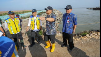 Dibuat Sodetan Sungai di Sayung Demak Untuk Atasi Banjir