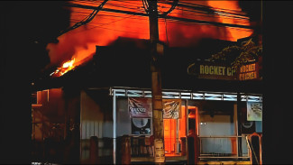 Diduga Gas LPG Bocor, Outlet Ayam Goreng di Salatiga Ludes Terbakar