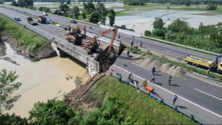 Jalan Tol Medan Rusak Diterjang Banjir, Baru Bisa Normal Dua Minggu ke Depan