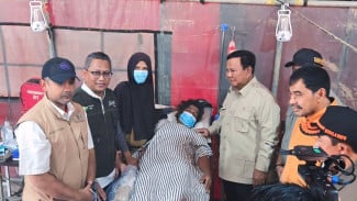 Presiden Prabowo Kunjungi Posko Kesehatan Milik Pegadaian di Aceh Tamiang