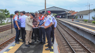 Menteri Perhubungan Cek Stasiun Semarang Tawang Jelang Angkutan Natal dan Tahun Baru
