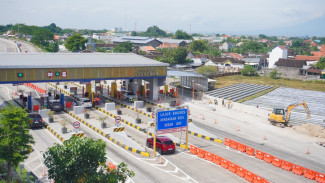 Libur Nataru, Gardu di Gerbang Tol Ngemplak Solo Ditambah