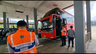 Jelang Nataru 2026, Ramp Check Bus AKAP di Terminal Bawen Diperketat