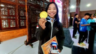 Cedera Tak Surutkan Mental Atlet wushu Indonesia Raih Emas SEA Games 2025 Thailand