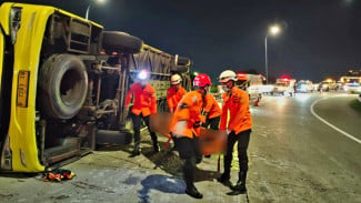 Bus Cahaya Trans Kecelakaan di Tol Semarang, 16 Penumpang Meninggal, Ini Daftar Korban