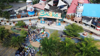 Kampung Natal Saloka Jadi Magnet Wisata Libur Akhir Tahun