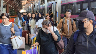 Pergerakan Penumpang Kereta Api di Daop 4 Semarang Nyaris 1 Juta Selama Nataru