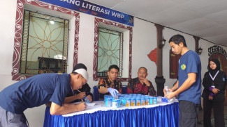 Rutan Salatiga Gelar Tes Narkoba Dadakan, Petugas dan Warga Binaan Negatif