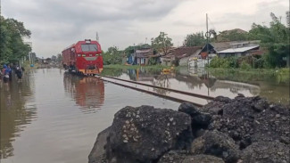 Pekalongan Banjir Lagi, Kereta Api Dibatalkan