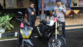 Motor Curian Gagal Dinyalakan, 2 Pemuda Berakhir Di Penjara Polres Salatiga