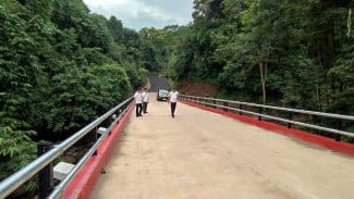 Pemkot Semarang Ubah Jembatan Persen Gunungpati Semula Konstruksi Kayu Jadi Cor Beton