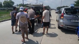 Kecelakaan Beruntun Libatkan Empat Kendaraan Terjadi di Karanganyar