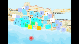 Gempa Magnitudo 6,4 Guncang Pacitan Jumat Dini Hari, Terasa hingga Yogyakarta