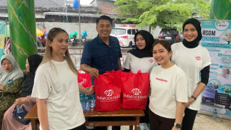 Jelang Ramadan, Immoderma Aksi Bersih Masjid dan Bagikan Bantuan Sembako