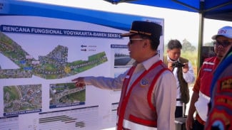 Dirjen Perhubungan Darat Cek Kesiapan Tol Bawen - Jogja Sesi 6 Rencana Fungsional Saat Arus Mudik