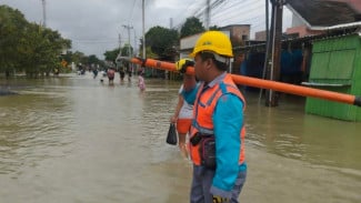 Banjir Akibat Tanggul Jebol di Gubug, PLN Amankan Kelistrikan dan Imbau Warga Tetap Tenang